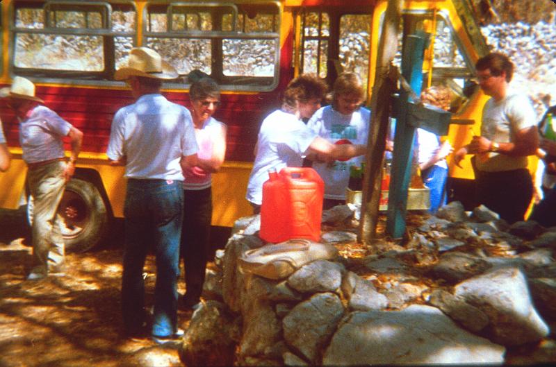 0175-lunch by bus on way to Tlamacazapa.jpg - Lunch break. Mexico.